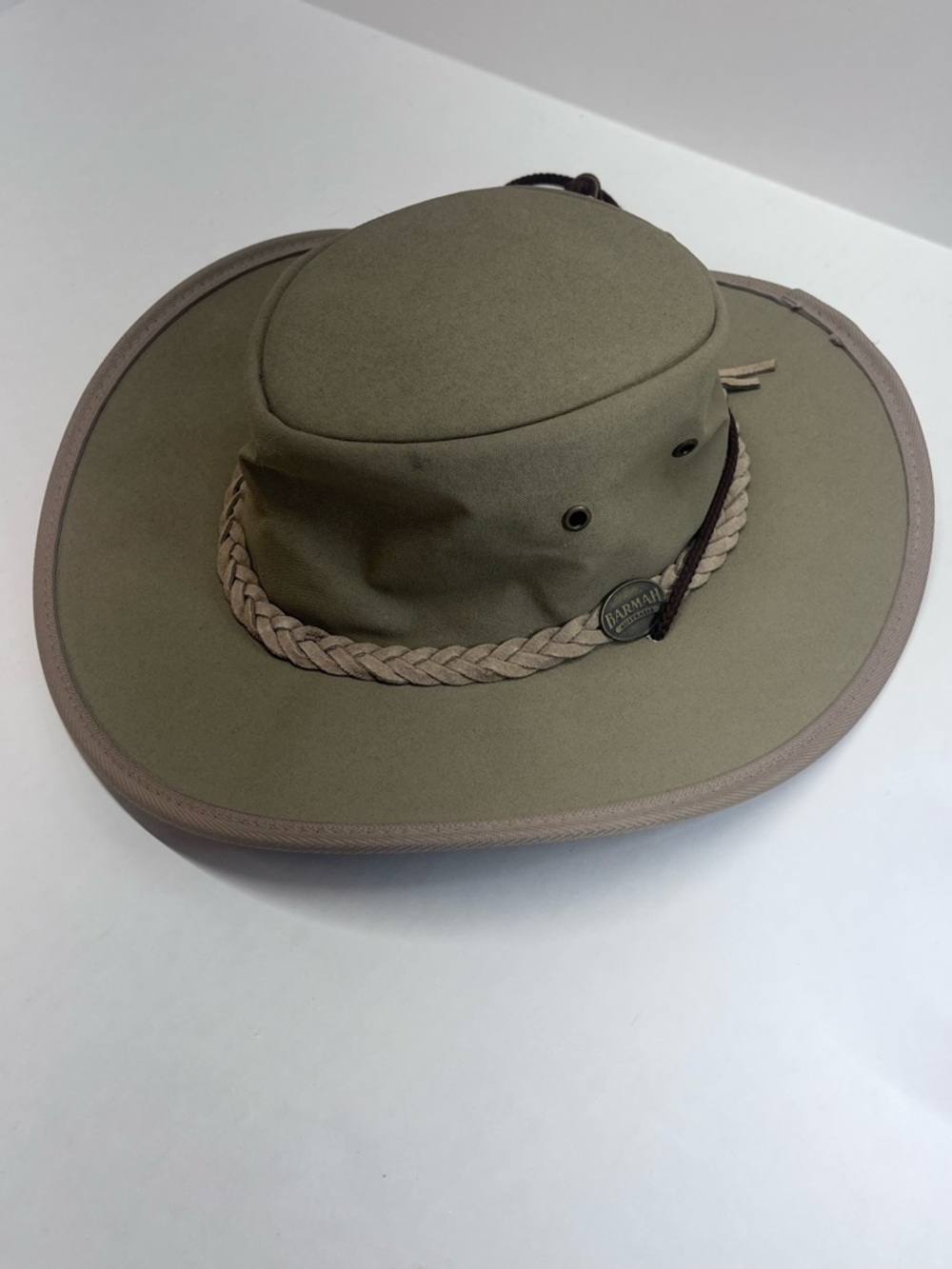 Barmah Australian Outback Hat with Braided Band Drover Medium Travler